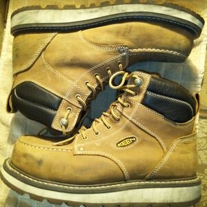 Keen Men's Brown Leather Boots
